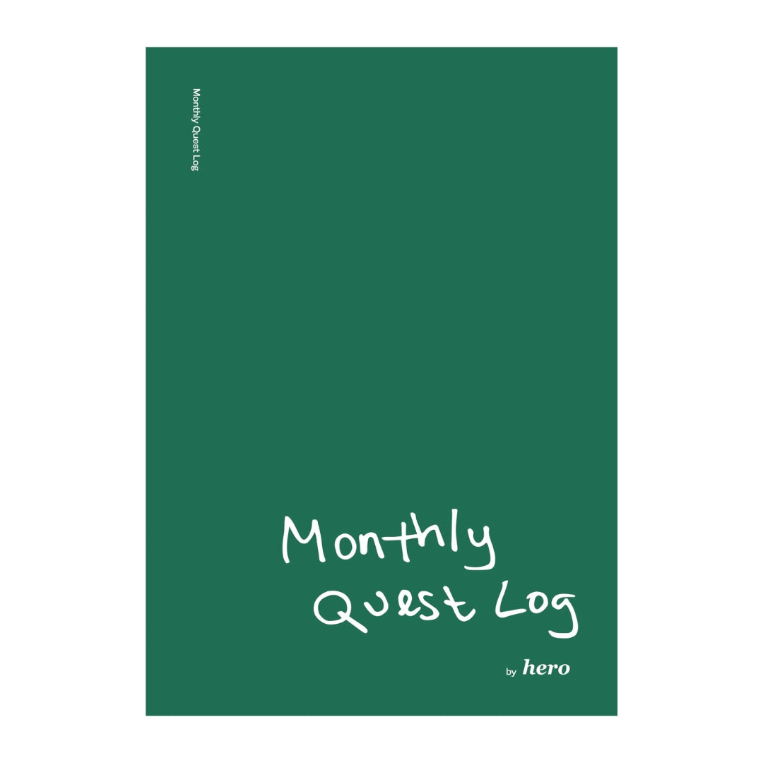 Monthly Quest Log - Mission: Possible (Digital PDF)