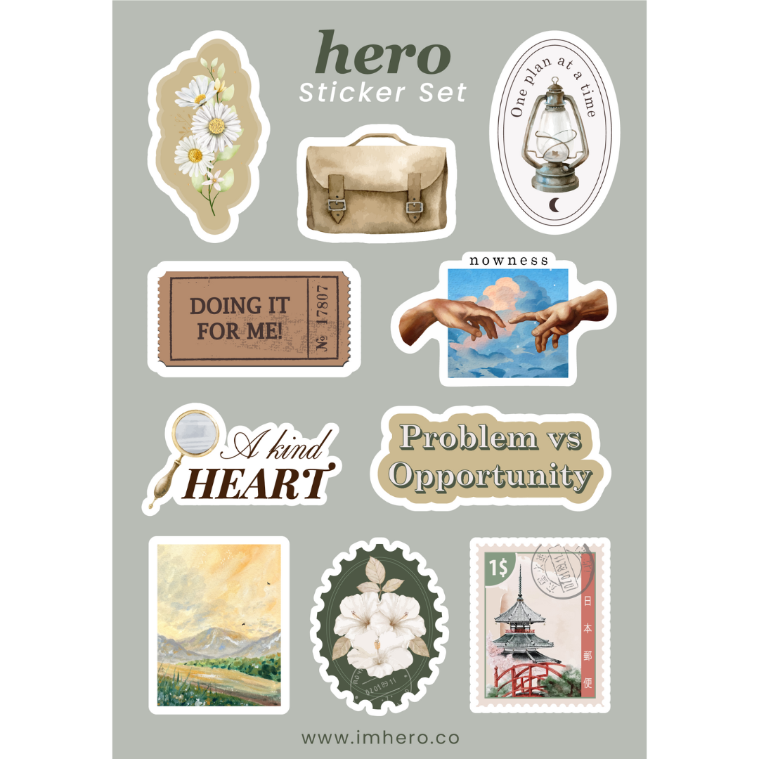 Sticker Sheet – Travel & Transformation Edition